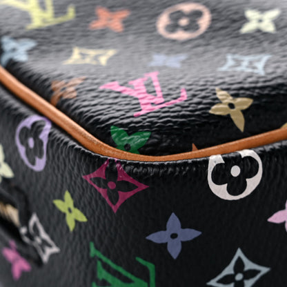 Louis Vuitton Monogram Multicolor Trousse Wapity Black 10 of 13