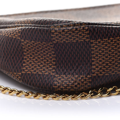 Louis Vuitton Damier Ebene Mini Pochette Accessories 9 of 11