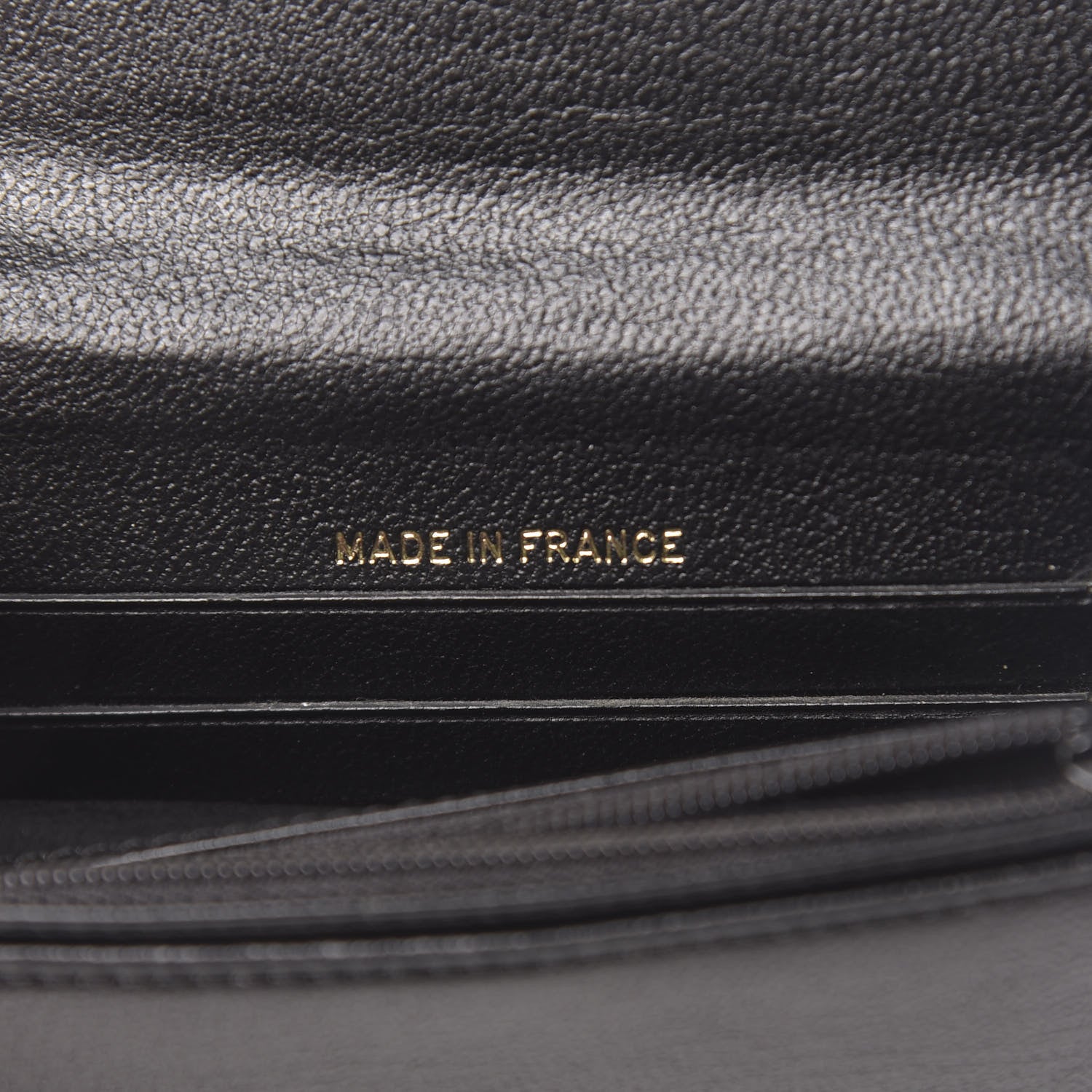 Chanel Goatskin CC Compact Flap Wallet Black 7 of 10
