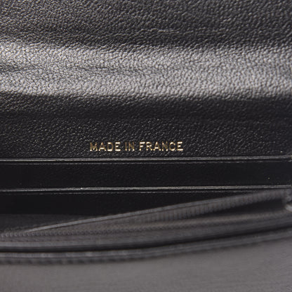 Chanel Goatskin CC Compact Flap Wallet Black 7 of 10