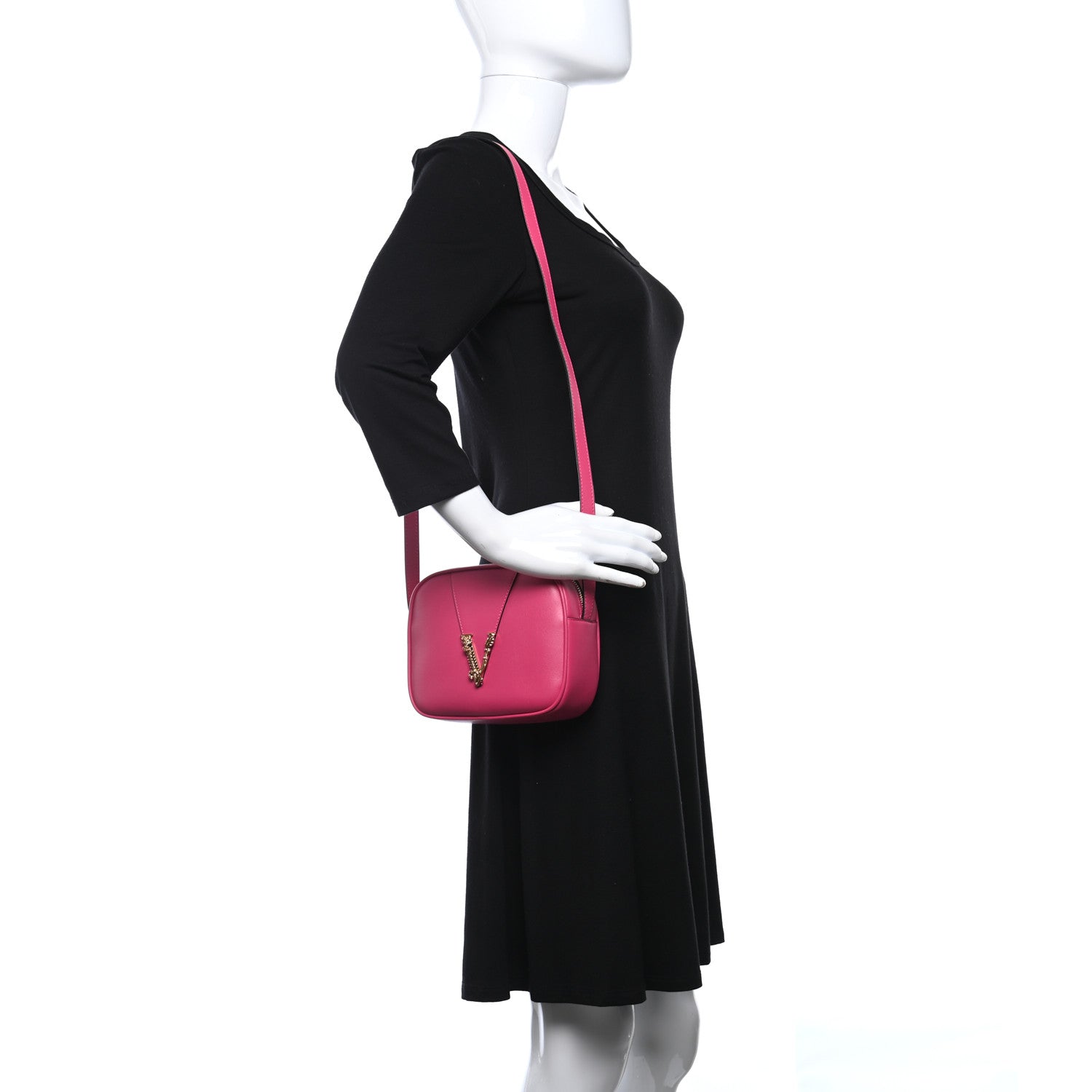 Versace Nappa Virtus Camera Bag Pink 2 of 9
