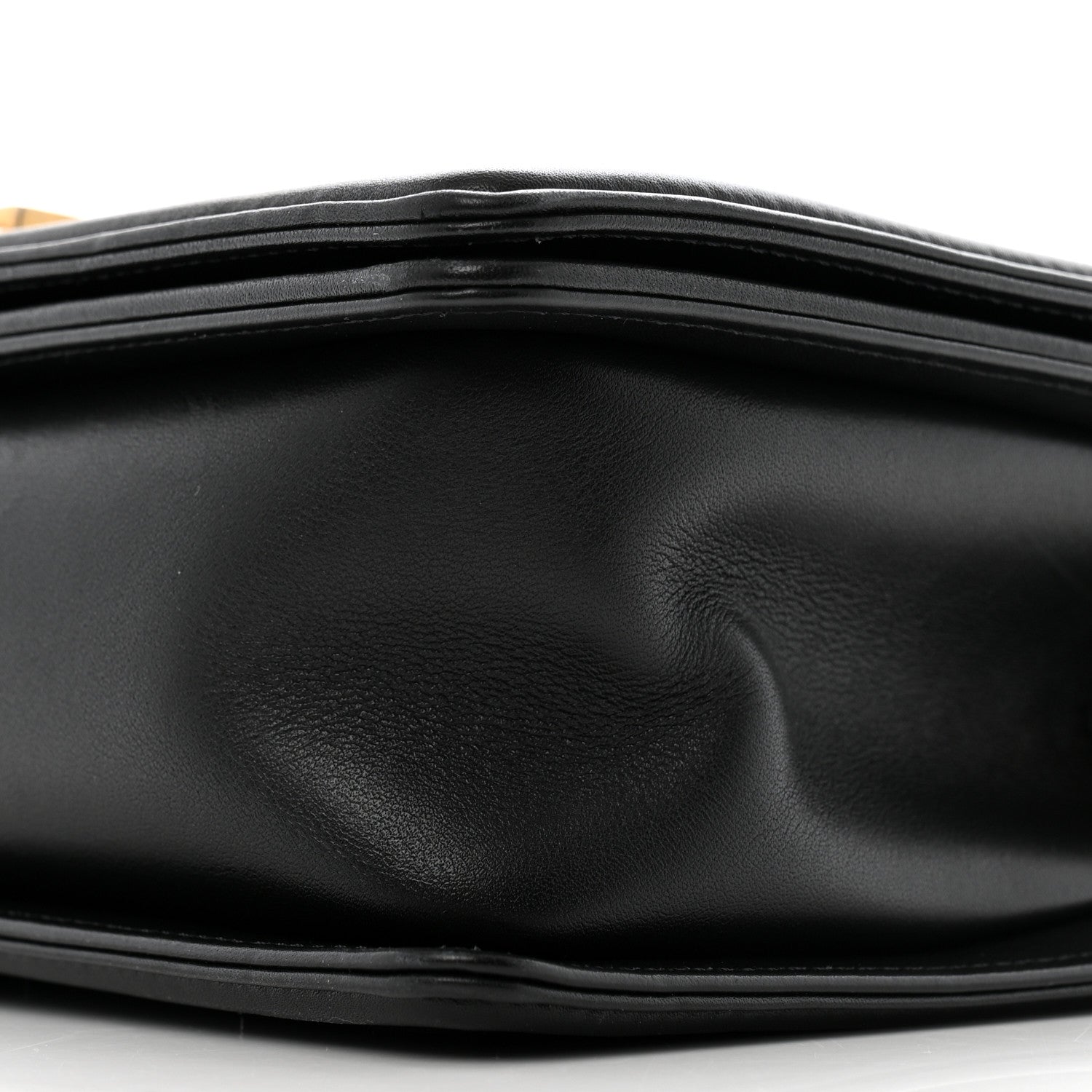 Chanel Calfskin Medium Boy Logo Top Handle Flap Black 10 of 13
