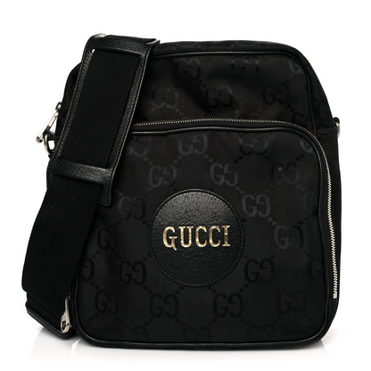 Gucci Econyl Nylon Monogram Off The Grid Messenger Black 1 of 12
