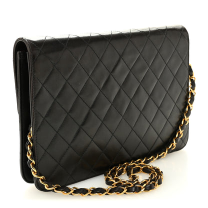 Chanel Lambskin Quilted Medium Single Flap Black 3 of 10