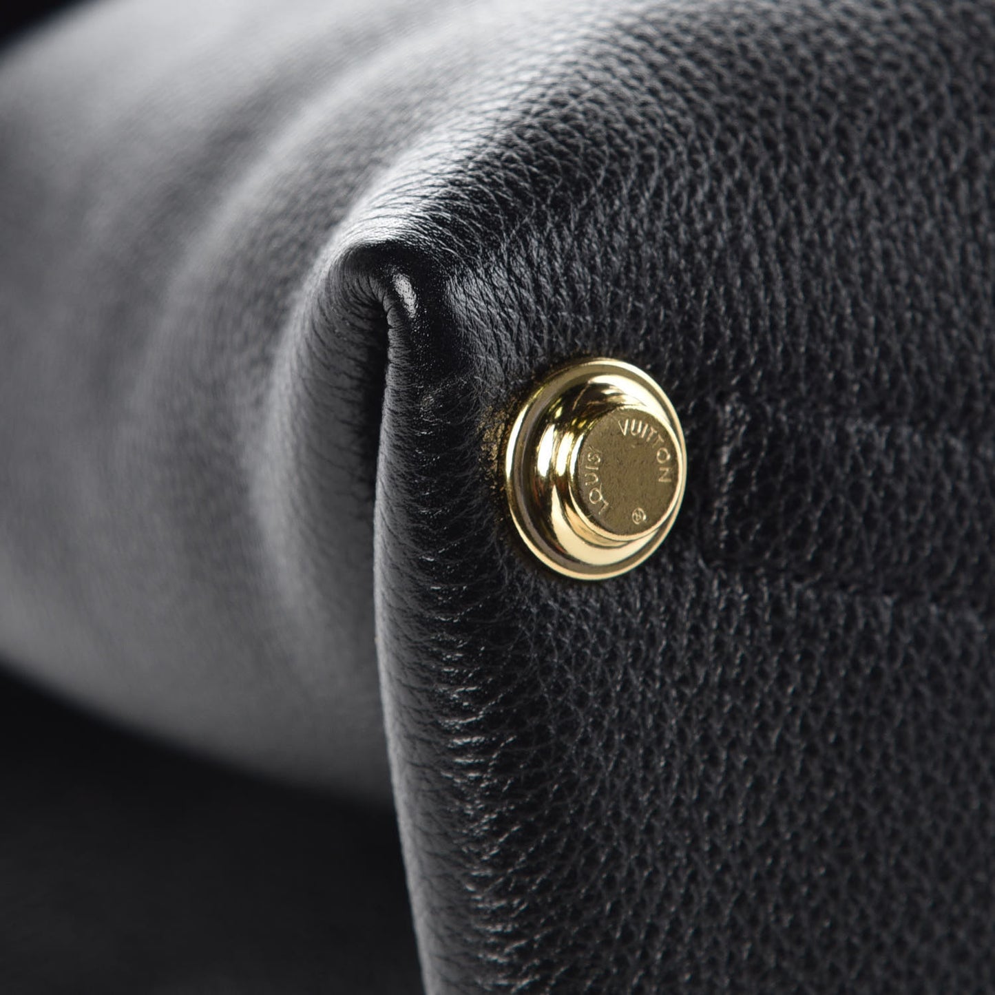 Grained Smooth Calfskin Rose Des Vents MM Black