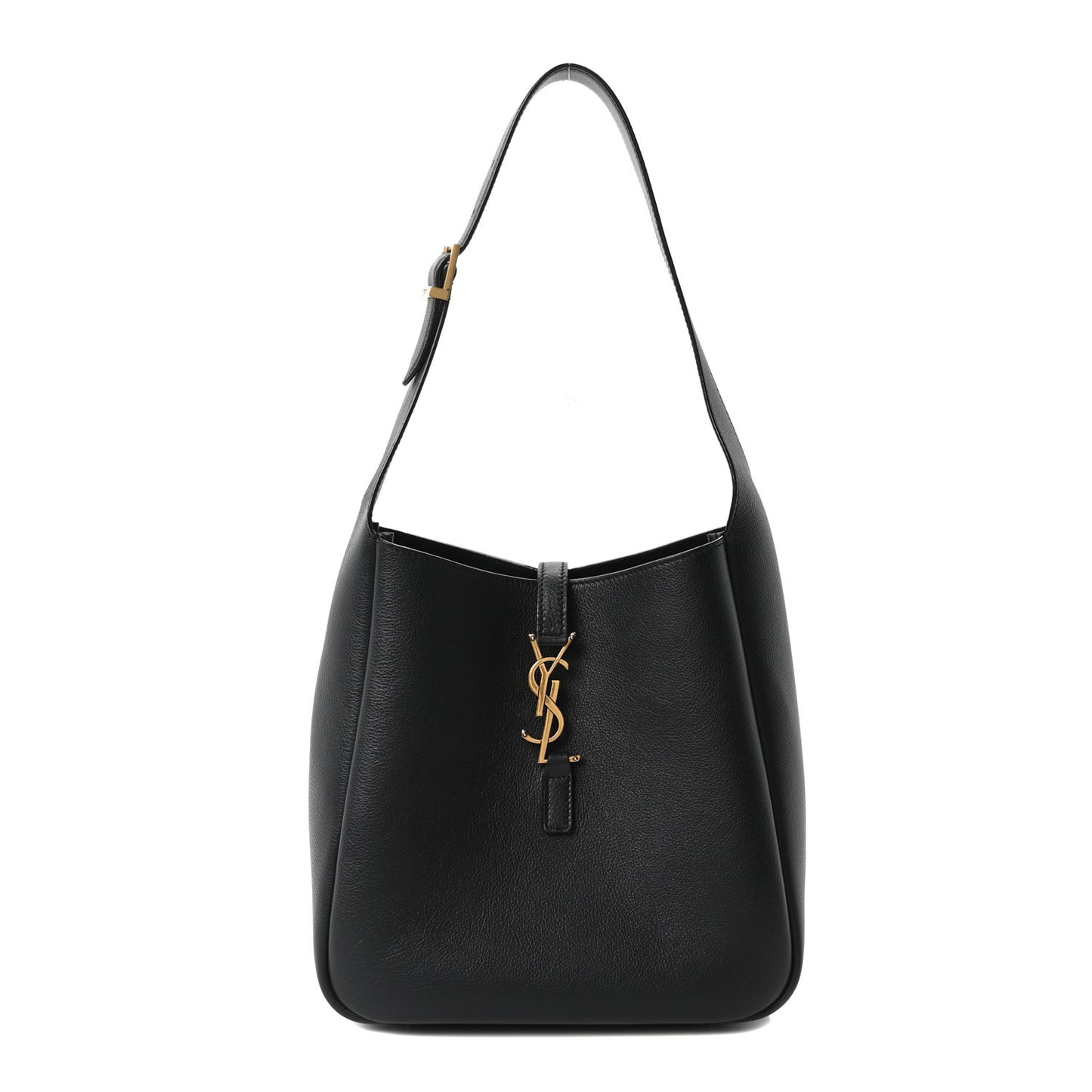 Smooth Calfskin Small Le 5 A 7 Soft Hobo Black