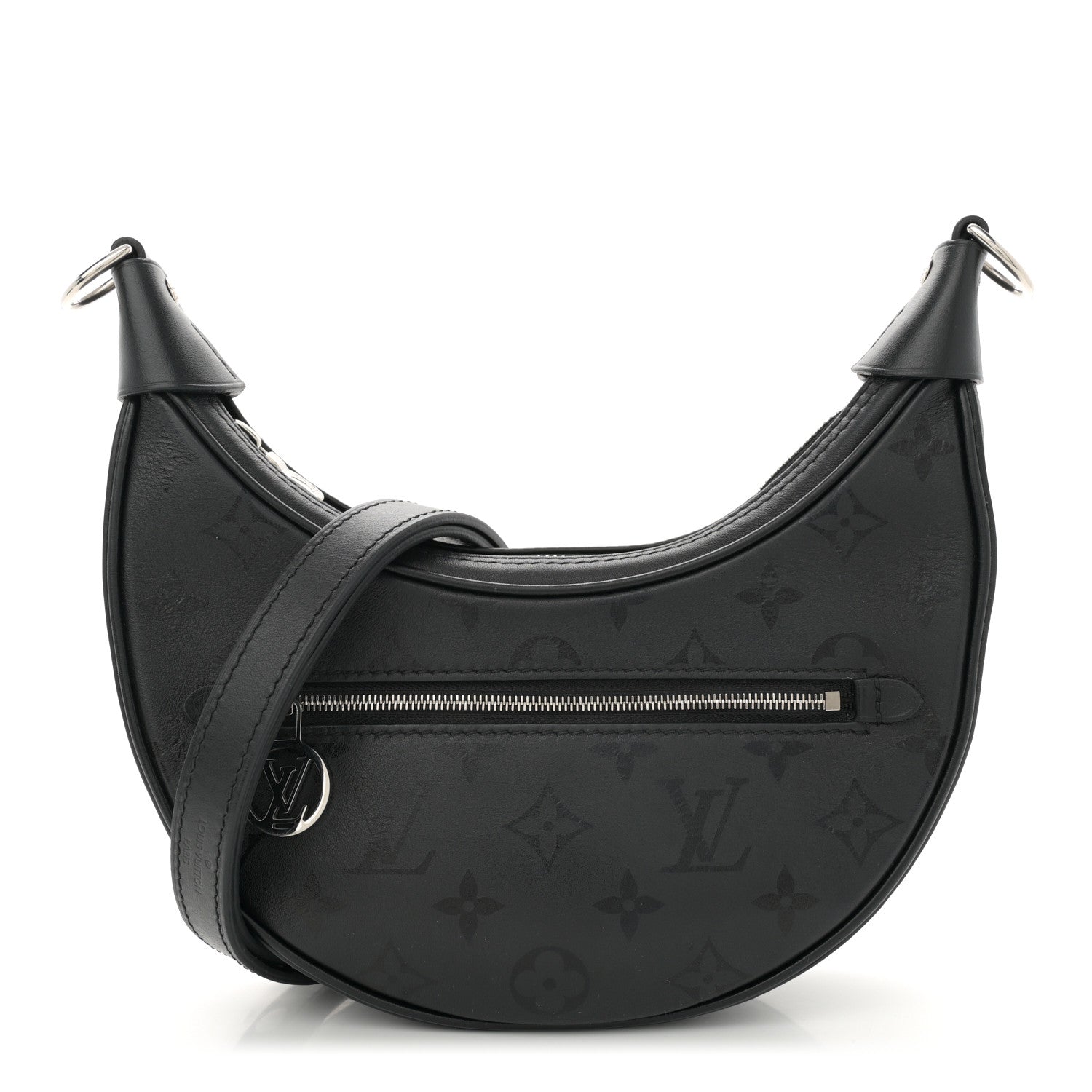 Louis Vuitton Calfskin Monogram Loop H27 Black 1 of 10