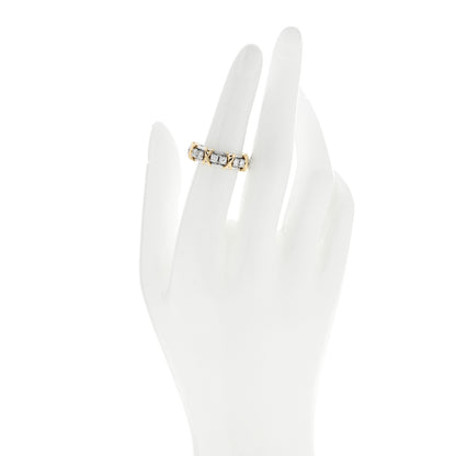 Tiffany Platinum 18K Yellow Gold Diamond Schlumberger Sixteen Stone Ring 54 7 2 of 7