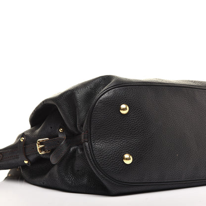 Louis Vuitton Mahina L Black 7 of 9