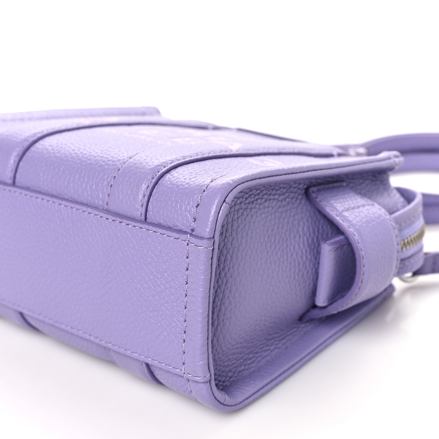 Marc Jacobs Grained Calfskin Micro The Tote Bag Lavender 9 of 9