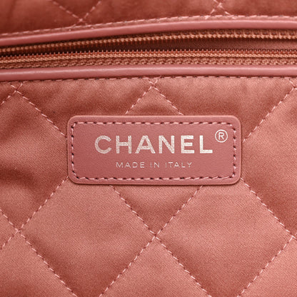 Chanel Metallic Calfskin Quilted Small Chanel 22 Pink 8 of 13