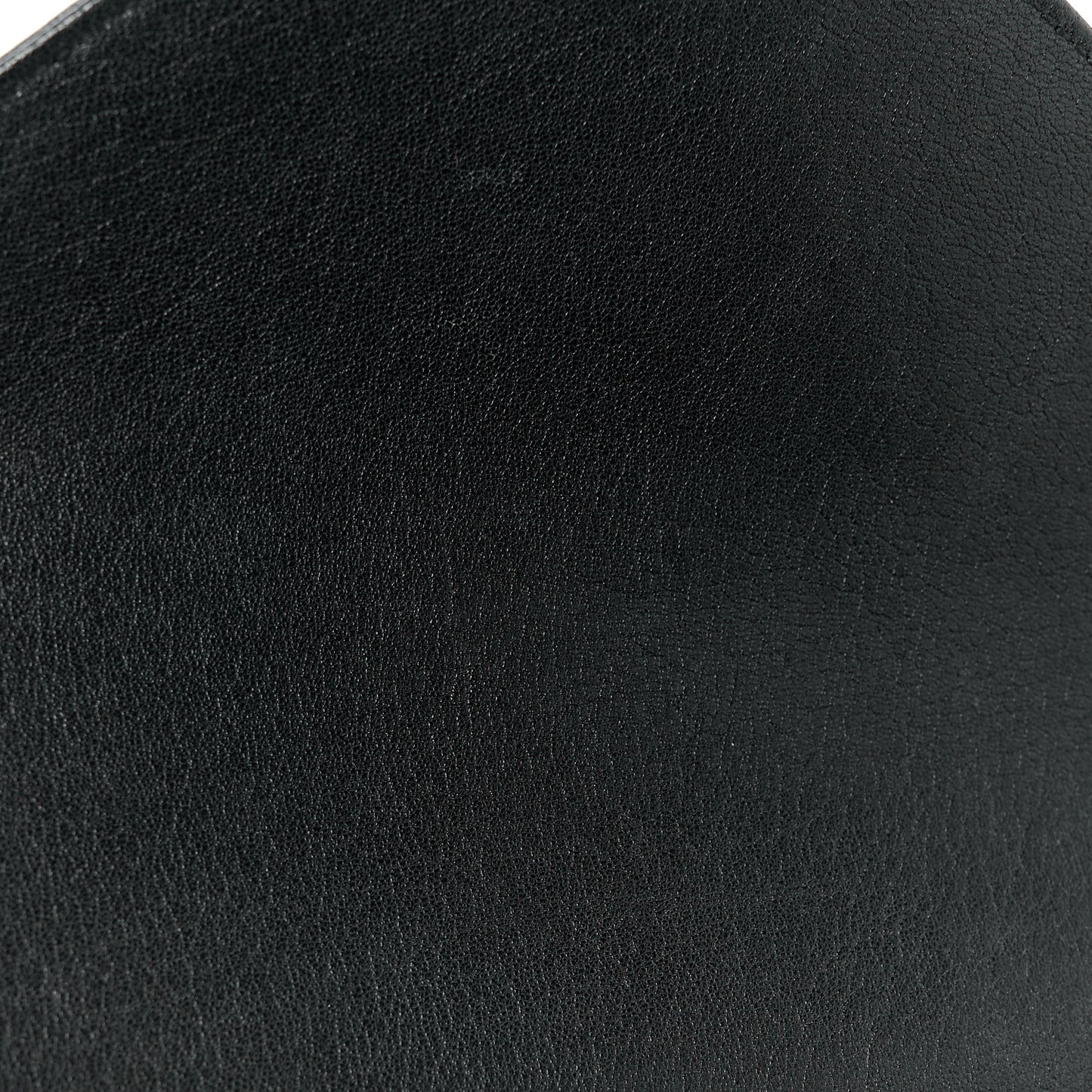 Sheepskin Matelasse Chevron Monogram Medium College Bag Black