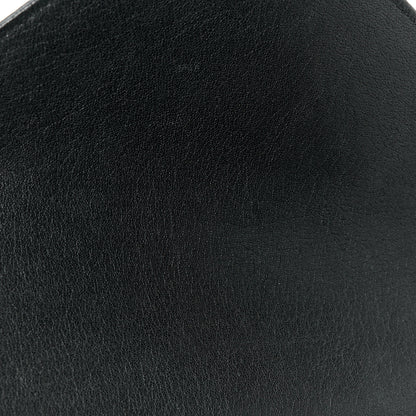 Saint Laurent Sheepskin Matelasse Chevron Monogram Medium College Bag Black 12 of 13