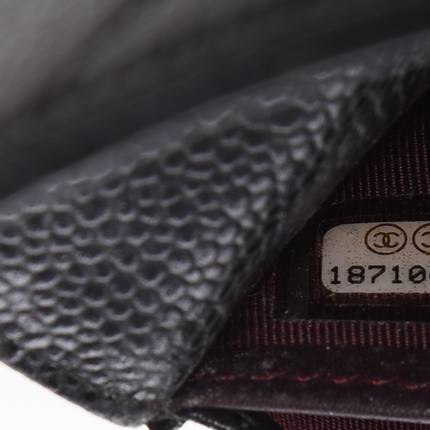 Chanel Caviar Quilted Large Gusset Flap Wallet Black 8 of 16