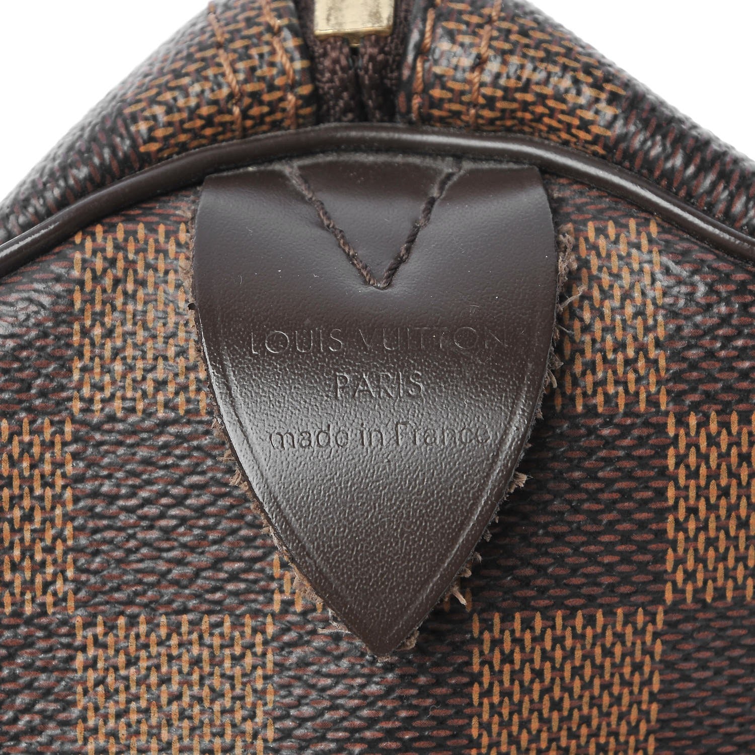 Louis Vuitton Damier Ebene Speedy 30 5 of 13