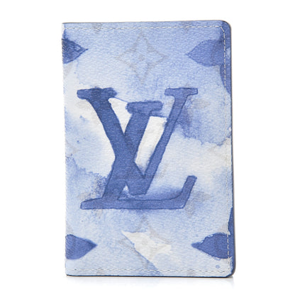 Louis Vuitton Monogram Watercolor Pocket Organizer Blue 1 of 6