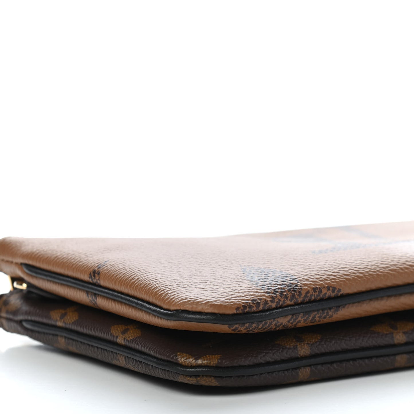 Reverse Monogram Giant Double Zip Pochette