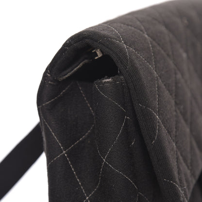 Chanel Jersey Quilted Backpack Black 12 of 14
