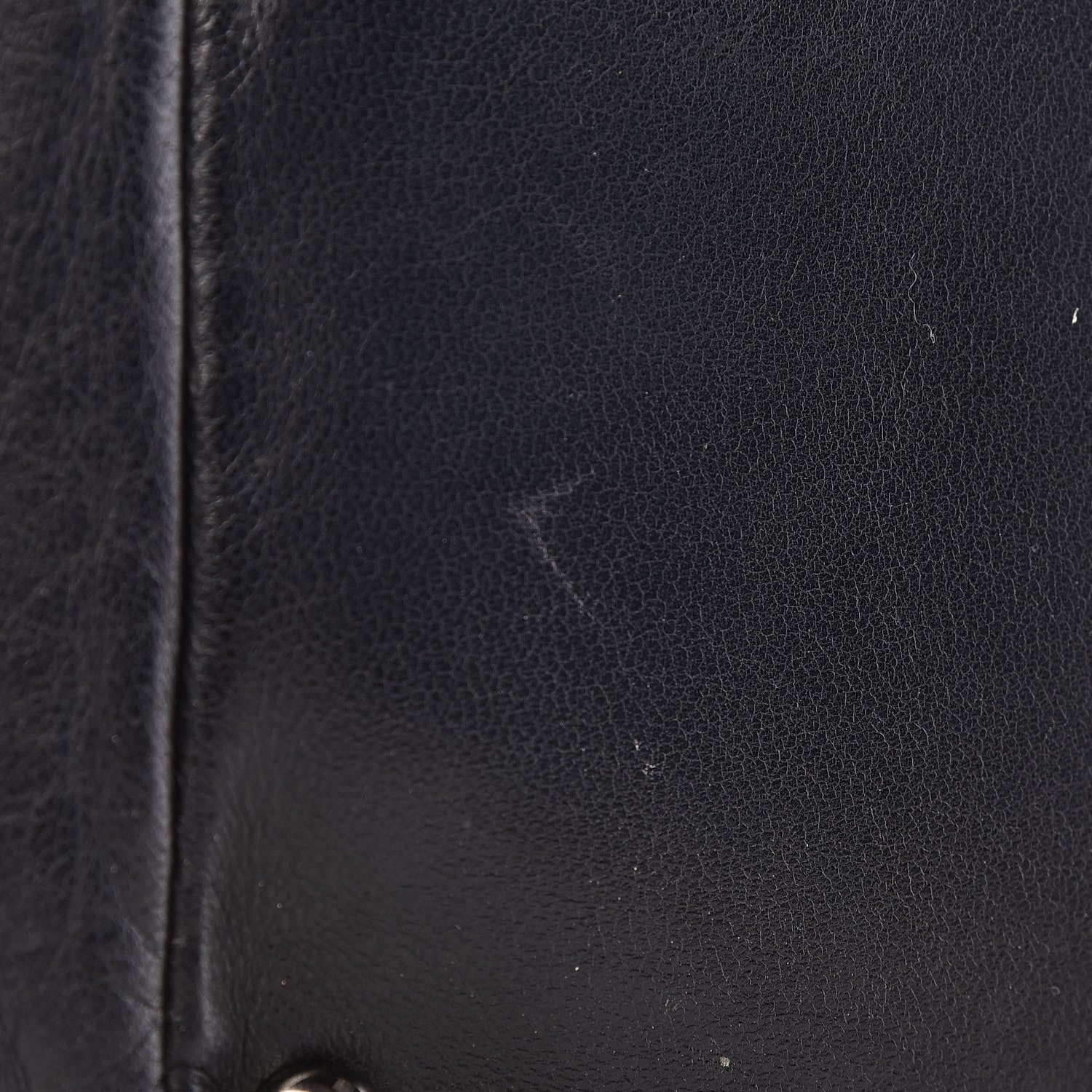 Chanel Lambskin Quilted Multipocket Bowling Bag Black 10 of 11