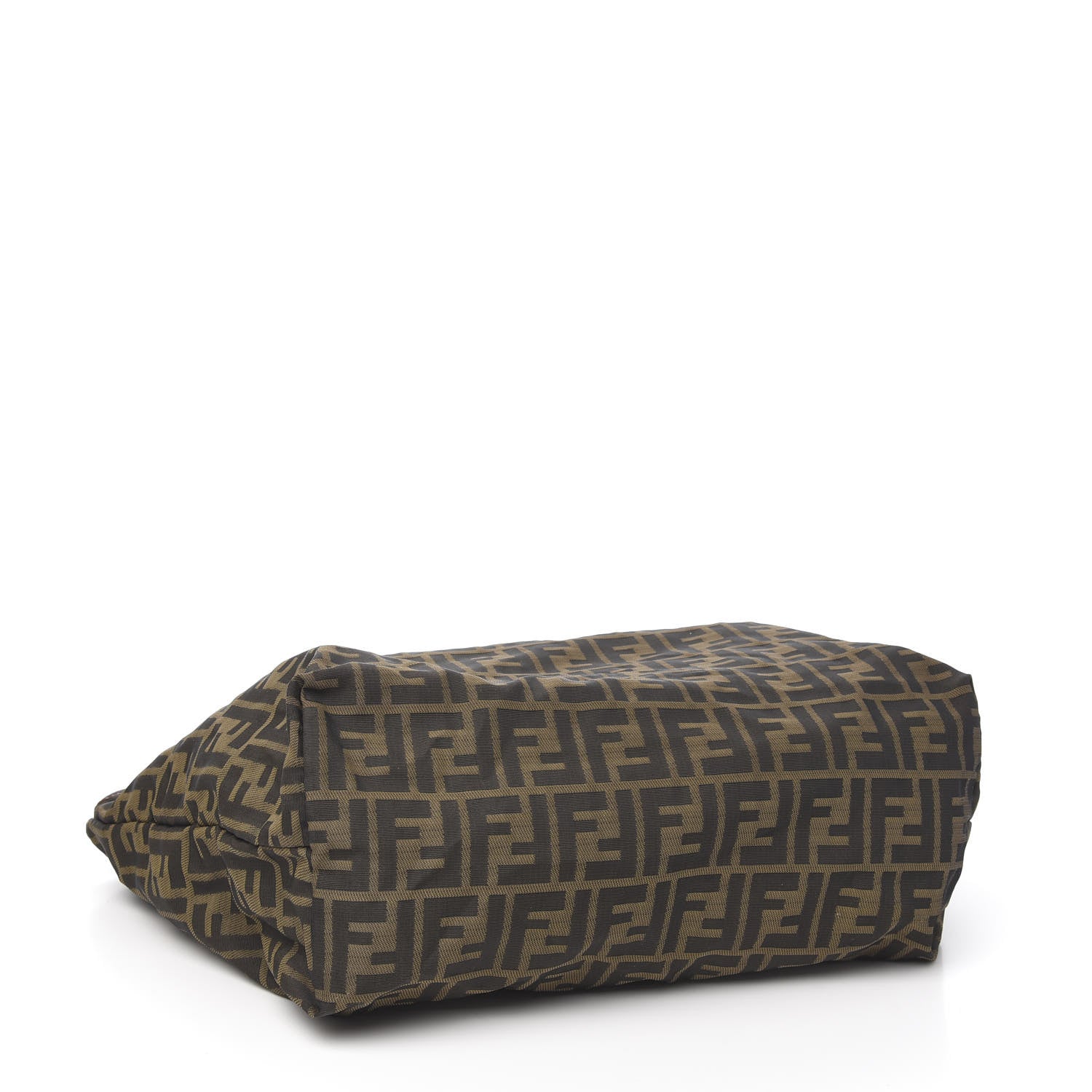 Fendi Zucca Medium Roll Tote Tobacco 4 of 9