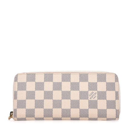 Louis Vuitton Damier Azur Clemence Wallet 1 of 10