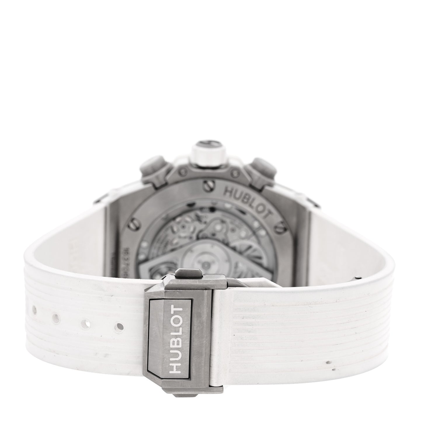 Titanium Rubber 42mm Big Bang Unico Automatic Watch White 441.NE.2010.RW