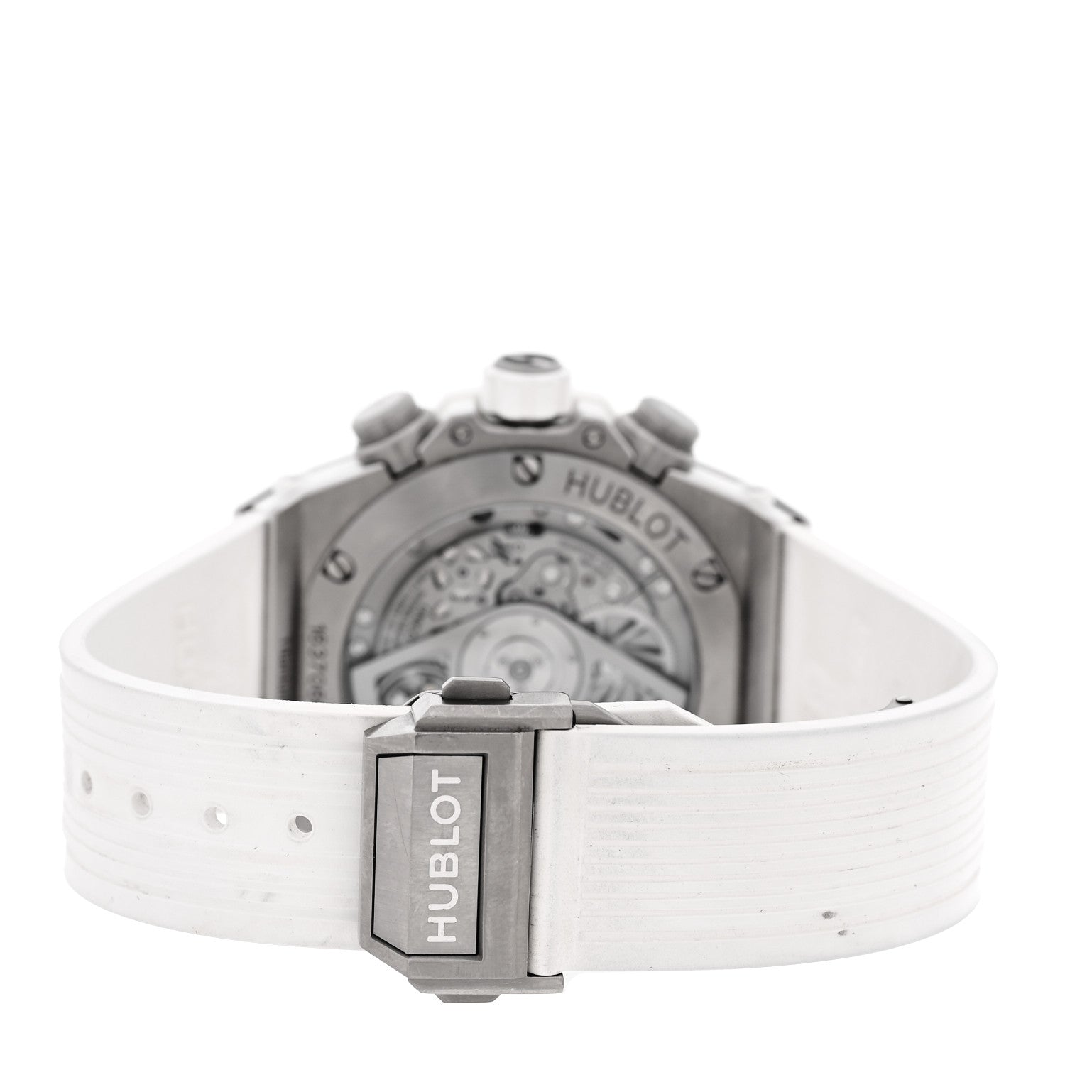 Hublot Titanium Rubber 42mm Big Bang Unico Automatic Watch White 441.NE.2010.RW 3 of 6