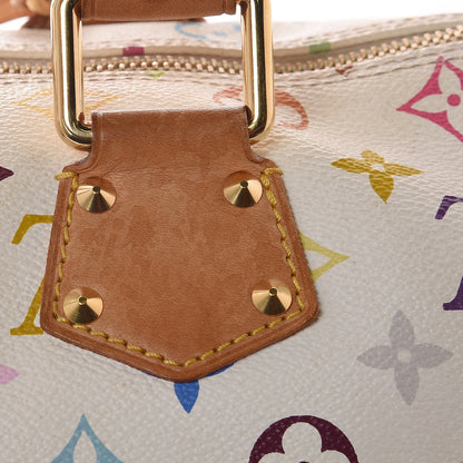 Louis Vuitton Monogram Multicolor Speedy 30 White 20 of 24