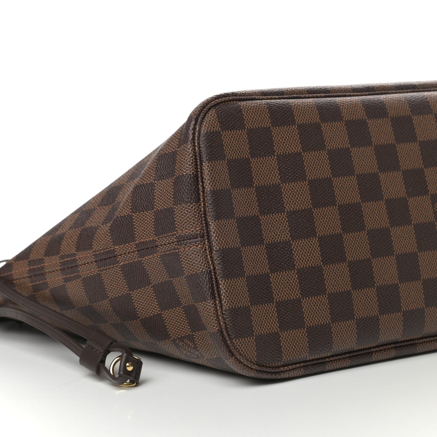 Damier Ebene Neo Neverfull MM Rose Ballerine