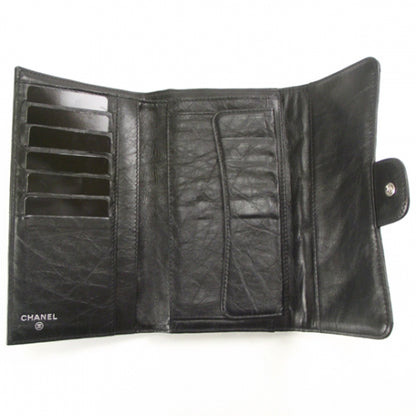 Chanel Lambskin Mademoiselle Reissue Wallet Black 5 of 9