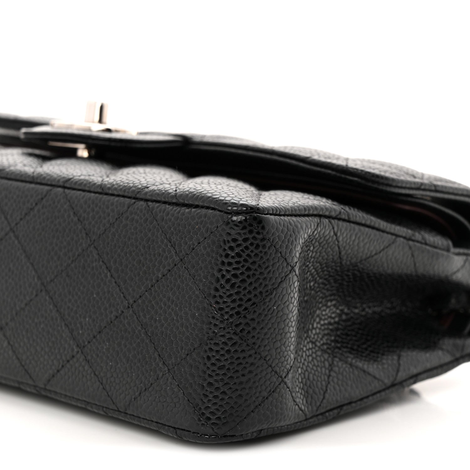 Chanel Caviar Quilted Small Double Flap Black 9 of 9