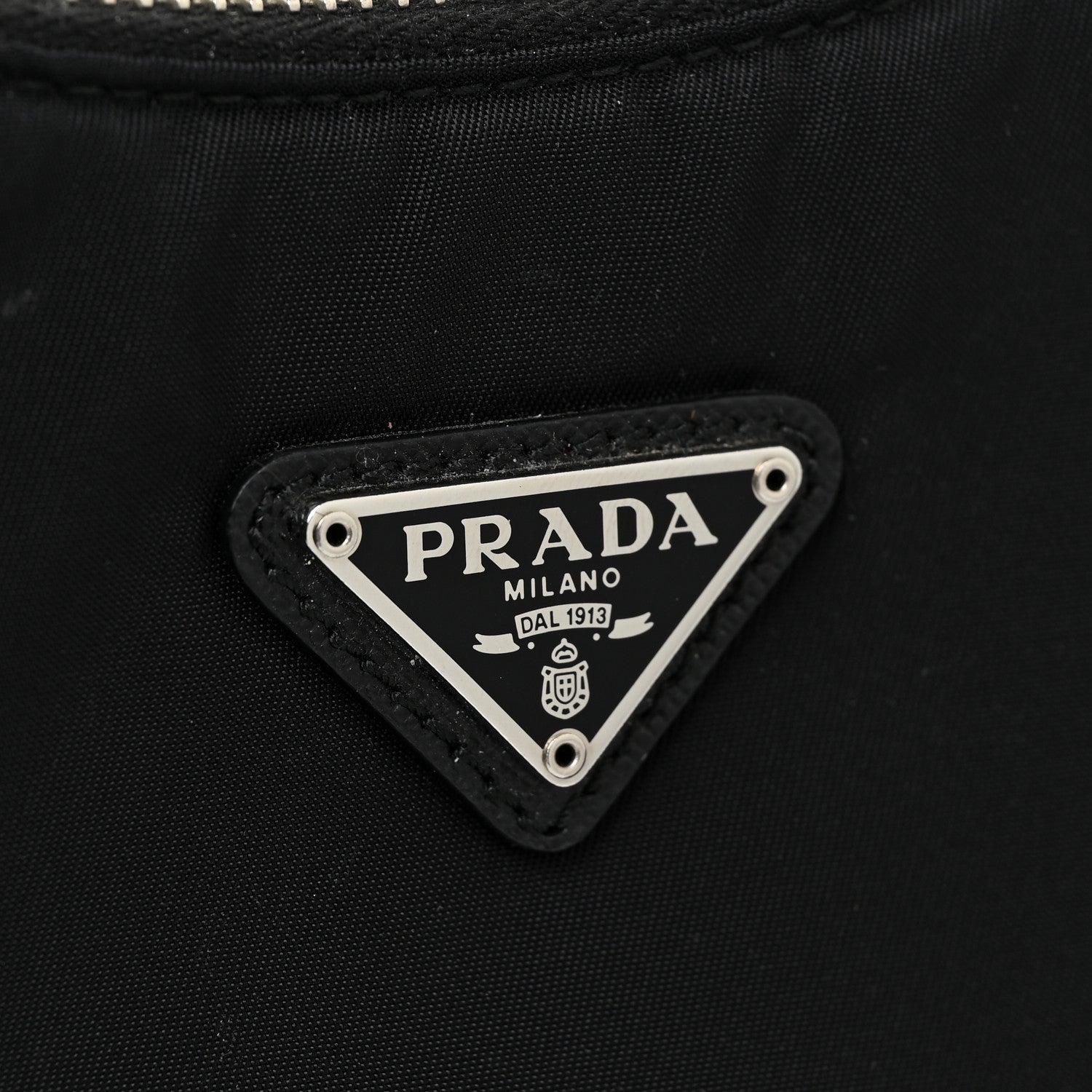 Prada Nylon Re-Edition 2005 Shoulder Bag Black 19 of 21