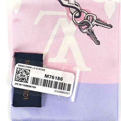 Louis Vuitton Silk Monogram Escale Confidential Bandeau Pink 3 of 4