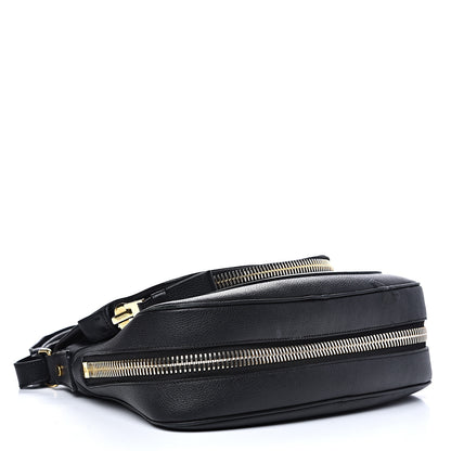 Tom Ford Grained Calfskin Medium Jennifer Crossbody Bag Black 3 of 17