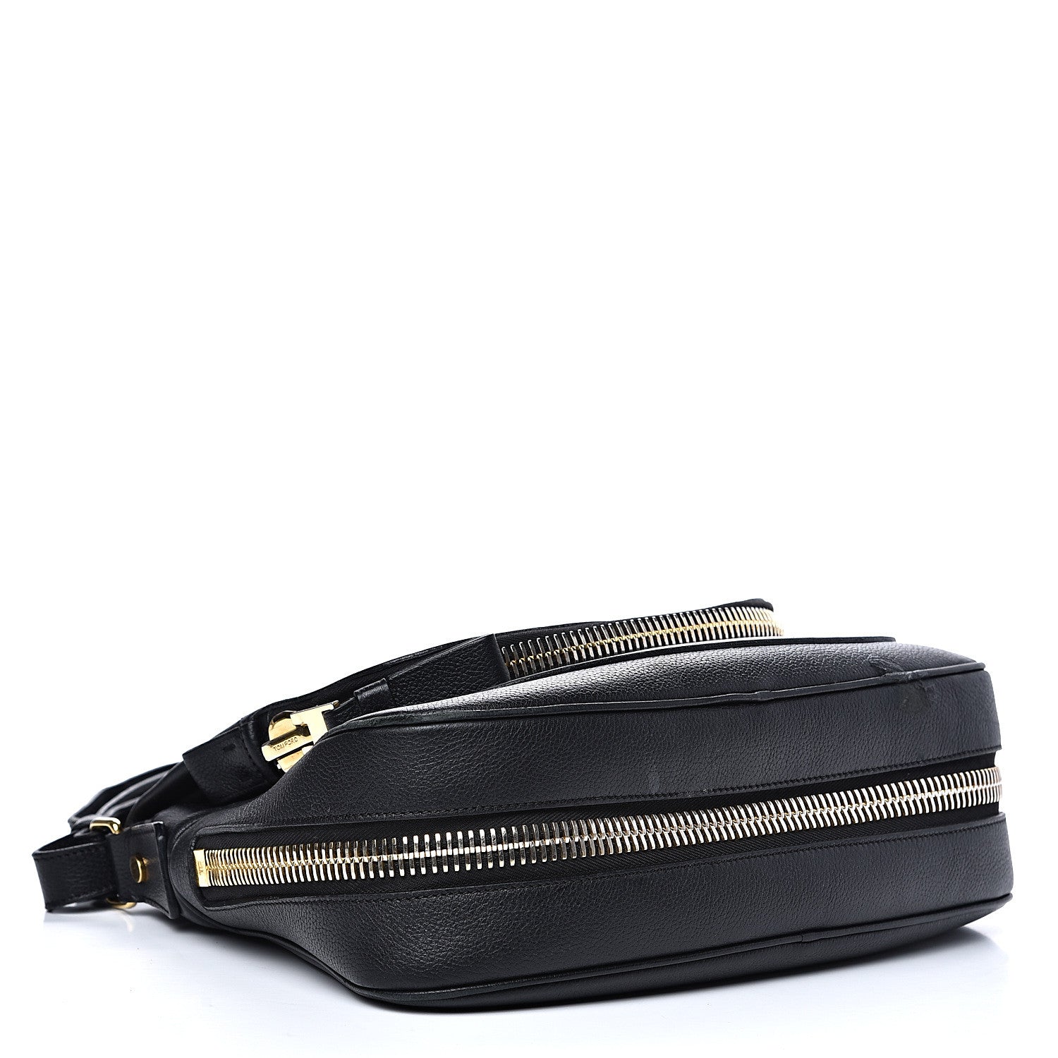 Tom Ford Grained Calfskin Medium Jennifer Crossbody Bag Black 3 of 17