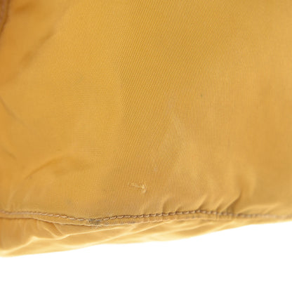 Prada Tessuto Nylon Drawstring Pouch Yellow 14 of 14