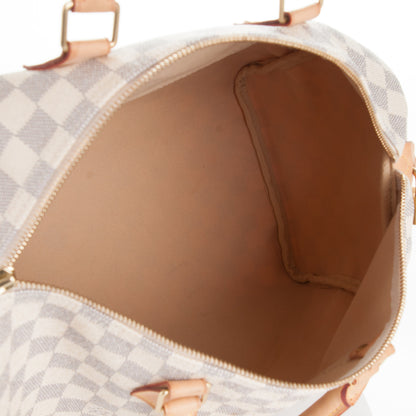 Louis Vuitton Damier Azur Speedy 35 7 of 9