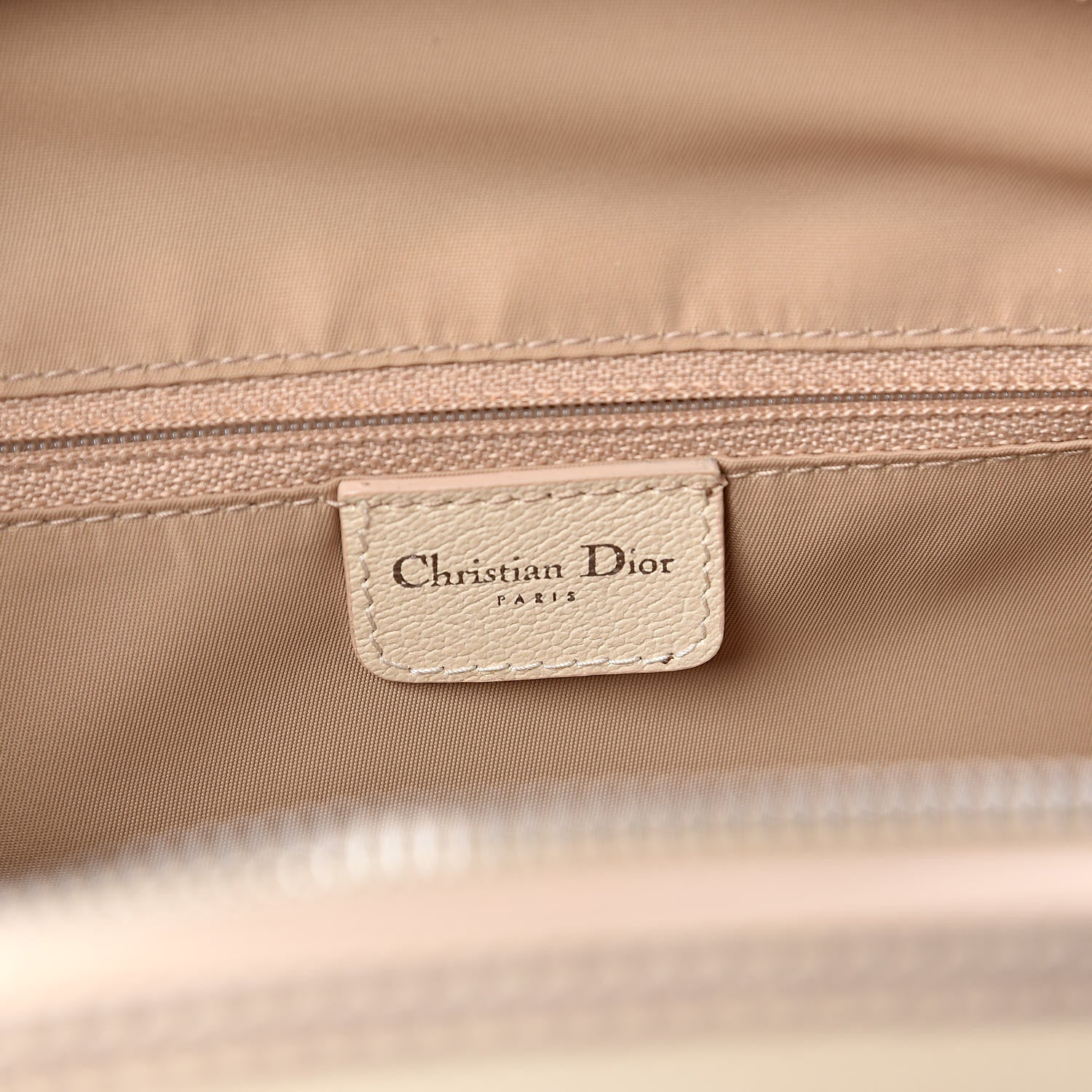Christian Dior Monogram Vintage Flowers Bowler Beige 6 of 11