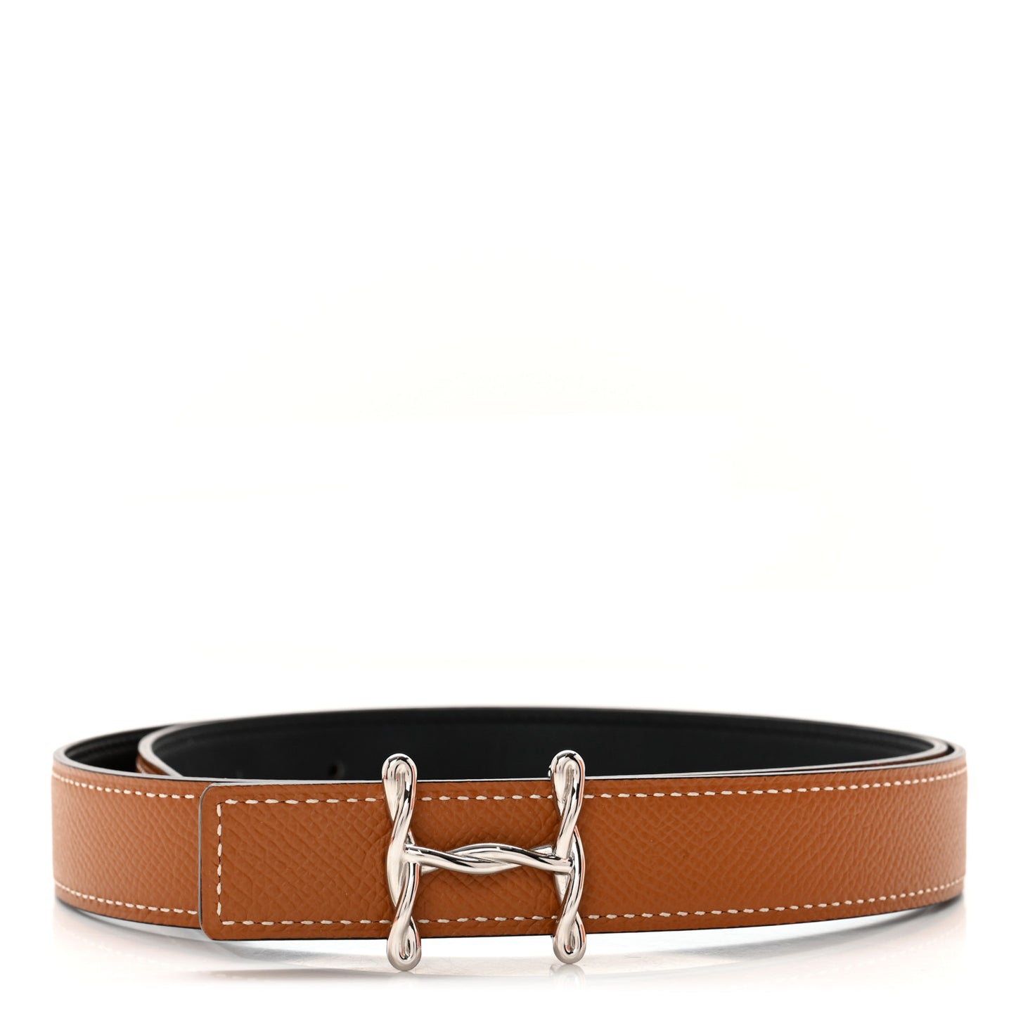 Swift Epsom 24mm H Torsade Belt 80 32 Black Gold