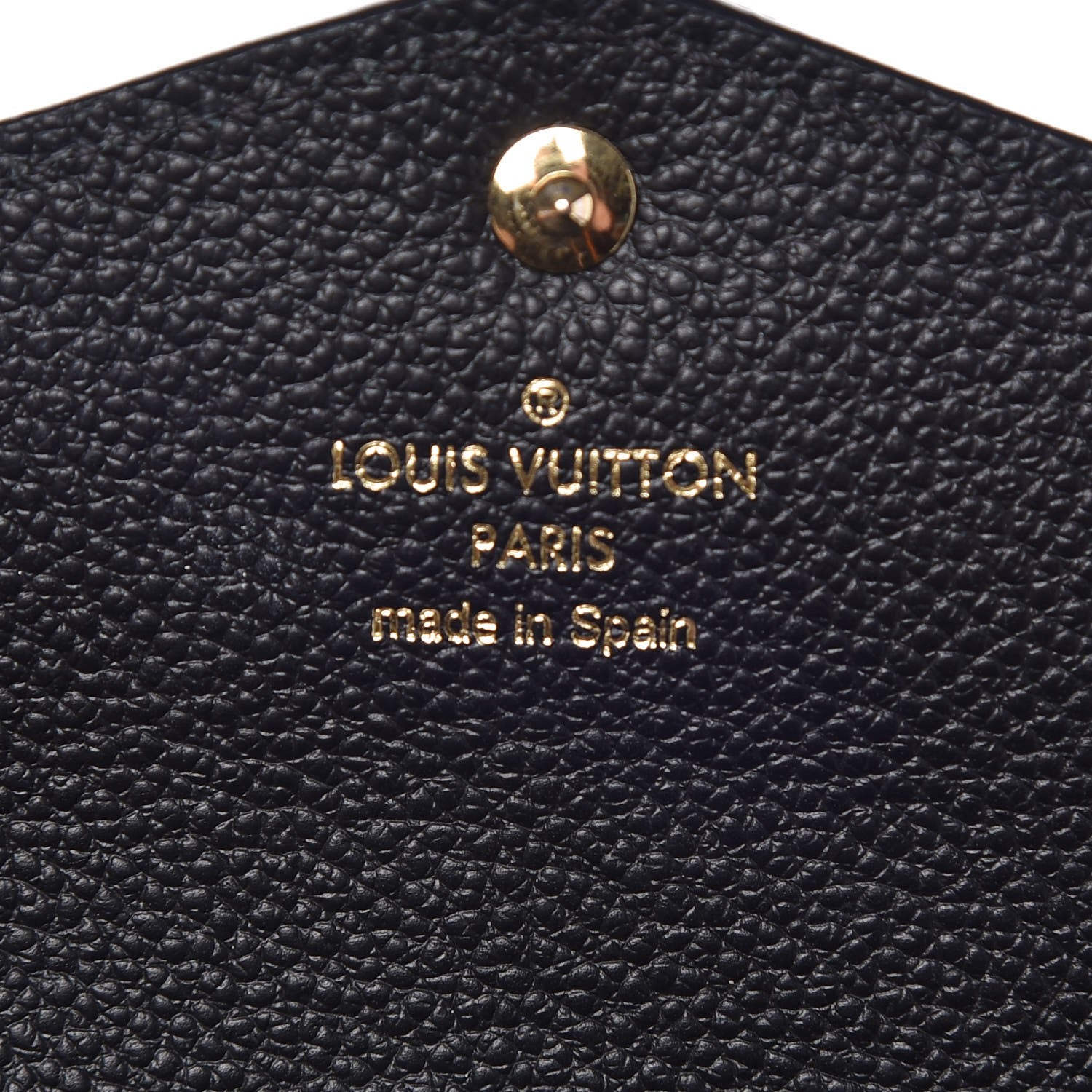 Louis Vuitton Empreinte Sarah Wallet NM Black 6 of 7