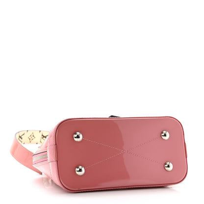 Louis Vuitton Patent Monogram Alma BB Rose Blush 4 of 12