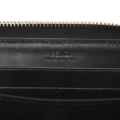 Fendi Vitello Rainbow Continental Wallet Black 7 of 10