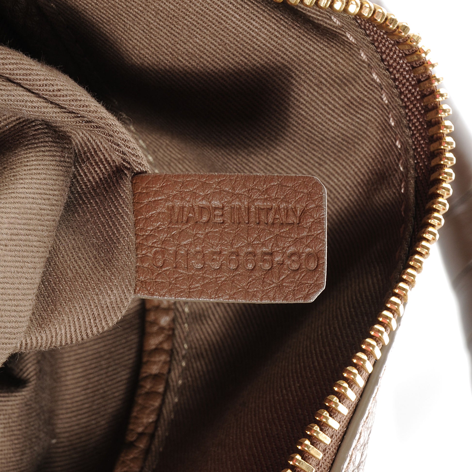 Chloe Calfskin Large Marcie Satchel Brown 7 of 9