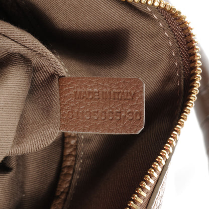 Chloe Calfskin Large Marcie Satchel Brown 7 of 9