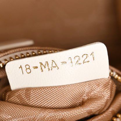 Christian Dior Lambskin Cannage Mini Lady Dior White 7 of 11