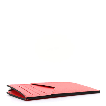 Louis Vuitton Taigarama Coin Card Holder Fire Red 4 of 7