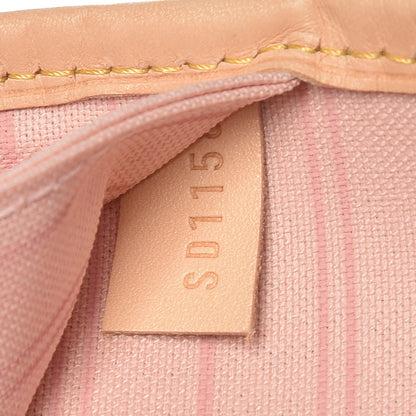 Louis Vuitton Damier Azur Neo Neverfull MM Rose Ballerine 8 of 19