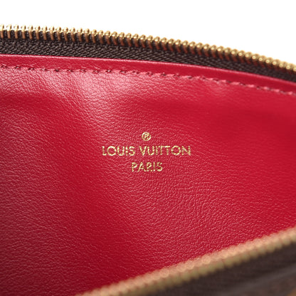 Louis Vuitton Monogram Felicie Chain Wallet Zippered Insert Fuchsia 6 of 6