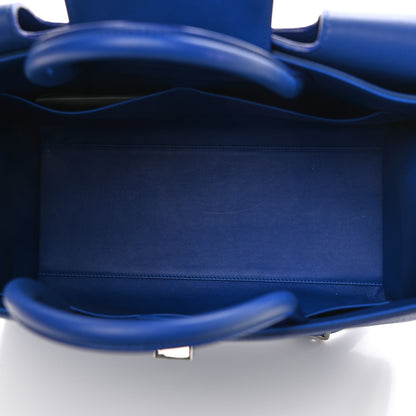 Christian Dior Calfskin Large Diorever Flap Blue 4 of 11