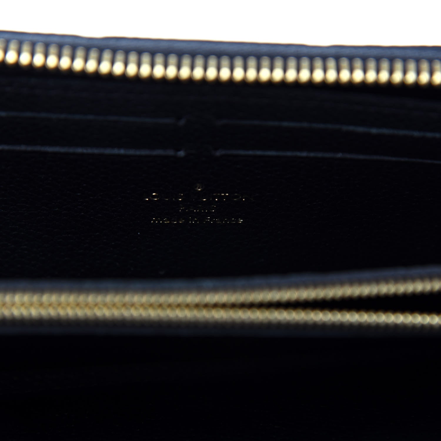 Louis Vuitton Empreinte Clemence Wallet Black 6 of 9